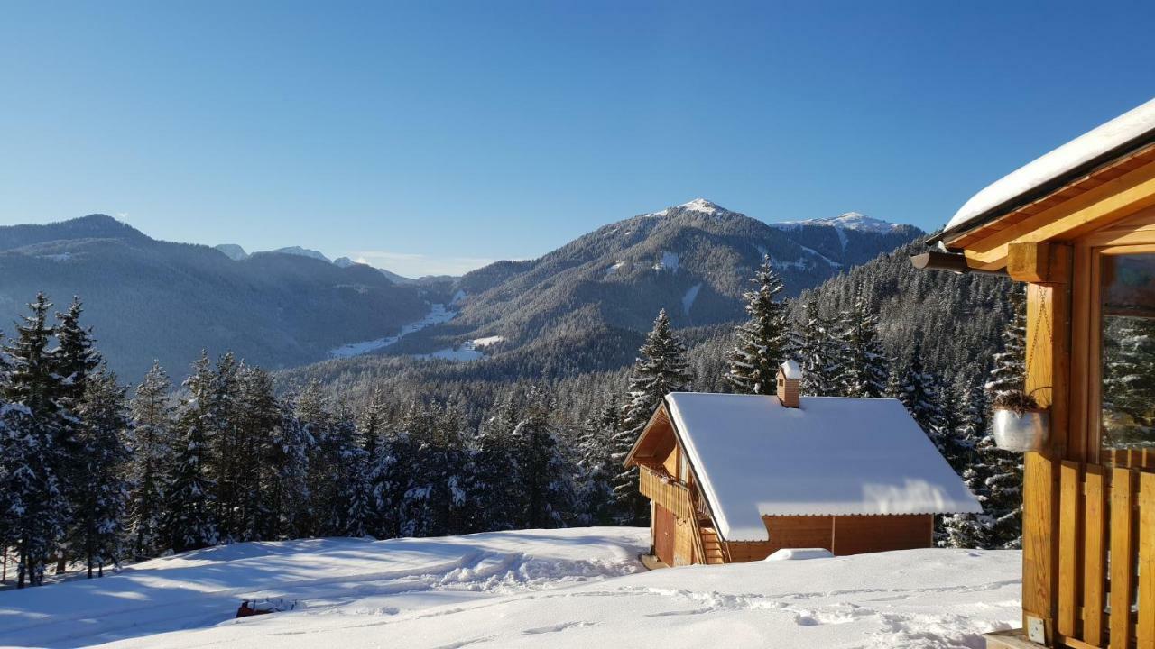 Agriturismo Gacceman Villa Ugovizza Bagian luar foto